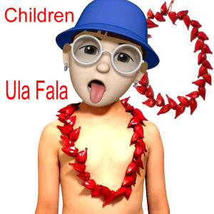 Children Samoa Tribal Chief Ula Fala YTC OTC Ceremonial Necklace Roman Reigns Red Necklace Traditional Formal Occasion Accessory