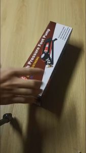 Bơm hơi dùng chân High Pressure Foot Pump loại lớn 29cm dùng cho xe đạp xe máy và ô tô nhỏ