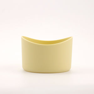 7cm Dia  Anti Scalding Colorful Non-slip Silicone Bottom Boot Water Bottles Beverage Cup Sleeve