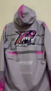 Jaket Racingone Parasut Model Terbaru Bahan Parasut Anti Air
