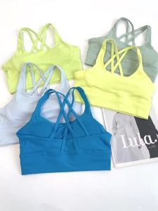 COZOK | Áo Ngực Thể Thao Yoga Nữ Màu Trơn Chất Liệu Nylon Thoáng Khí Kiểu Dáng Racerback Thích Hợp Cho Phòng Gym Và Làm Đồ Lót Gợi Cảm