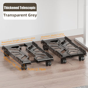 Computer Tower Stand Adjustable Mobile CPU Stand CPU Holder PC Tower Stand with Rolling Caster Wheels Pc Floor Riser Stand