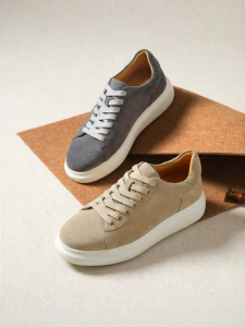 Belle | Mens Thick Sole Elevating Leisure Shoes
