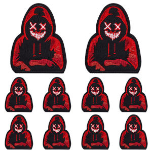 PRAJNA | 5PCS Punk Series Applique For Clothes Iron On Embriodered Patches On Clothes Punk Patches For Clothing Stickers Badges