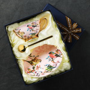 Elegant English Bone China Tea Set