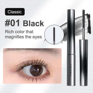 Judydoll 3D Curling Eyelash Iron Mascara Black & Brown Curling & Lengthening Long-Lasting Formula Waterproof Smudge-Proof