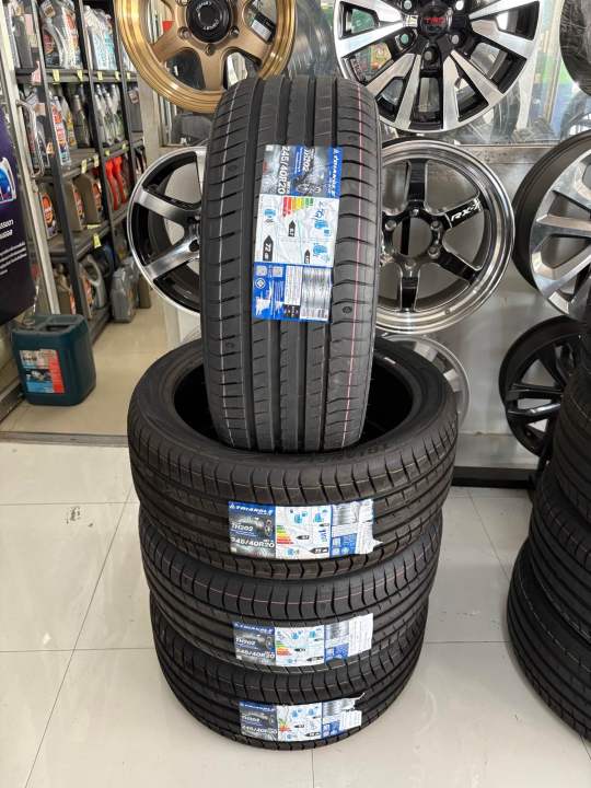 245/40R20 99Y TRIANGLE TH202 ยางใหม่ปี25🇹🇭ราคาโปรซื้อ2เส้นแถม2เส้น=ได้4 ...