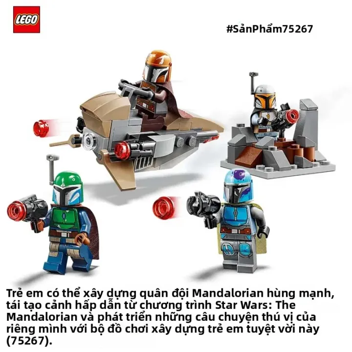 LEGO%2075267%20Star%20Wars%20Mandalorian%20Battle%20Pack%20102%20PCS%20V%E1%BB%9Bi%20Shock%20Troopers%20M%C3%B3n%20Qu%C3%A0%20Tuy%E1%BB%87t%20V%E1%BB%9Di%20D%C3%A0nh%20Cho%20Ng%C6%B0%E1%BB%9Di%20H%C3%A2m%20M%E1%BB%99%20M%E1%BB%8Di%20L%E1%BB%A9a%20Tu%E1%BB%95i%20Kh%E1%BB%91i%20X%C3%A2y%20D%E1%BB%B1ng%20S%C6%B0u%20T%E1%BA%A7m%20-%20Image%202