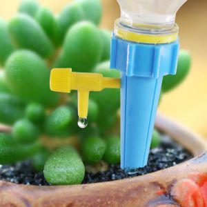 10 Chiếc Đầu tưới nhỏ giọt tự động gắn chai nước