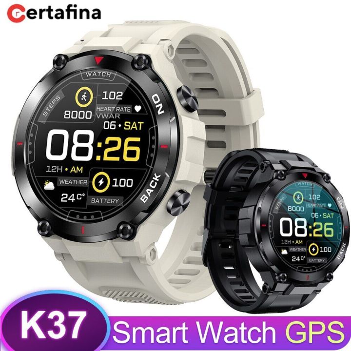 Smart Watch Gps Heart Rate Watch Certafina Men SmartWatch K37 GPS