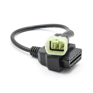 For KTM 6pin to 16pin Cable Motorcycle OBD2 Connector Adapter Cables OBD Diagnostic Cable Extension Connectors