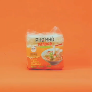 Phở khô sấy lạnh giòn dai VAFOOD 10 gói 500gr hoặc gọi mì gạo miến gạo.