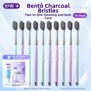 Adult Soft Bristle Couple Toothbrush Saky