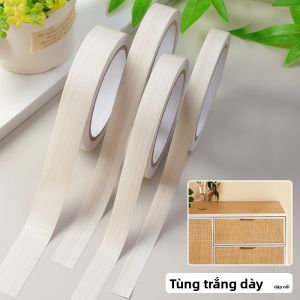 KEERMAN | Dải Trang Trí và Chà Răng Tự Dính Keo Màu Trắng