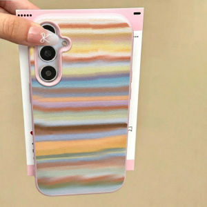 For Samsung A57 5G Case Samsung A56 5G A 57 A37 A17 A55 A54 A53 A35 A36 A34 A16 A07 A26 Case Artistic Graffiti Lychee Soft Cover
