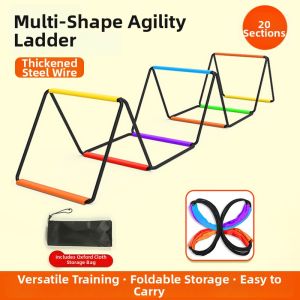 JBA | Multifunctional  Agility Training Rope Ladder 2.4M-12.8M
