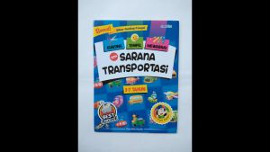 Buku Aktivitas Gunting Tempel Mewarnai Tema Sarana Transportasi