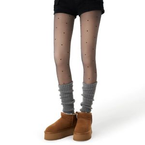 PRIMEET | Dotted Sheer Fall-resistant Thigh-high Stockings