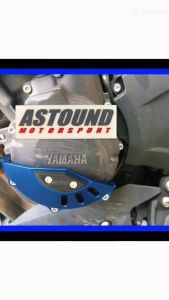 MOTH RACING Engine Guard Yamaha XJ6/FZ6/FZ6R - BLUE