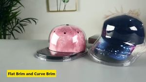 iPrintph Transparent  Hat Holder Protector Curve Brim and Flat Brim