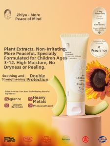 Moisturizing Hydrating Face Cream for Children 3-12 Years