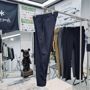 Lightweight Breathable Mens Outdoor Commuter Casual Pants Straight Leg Quick Dry Waterproof Resistant Four-Way Stretch Texture