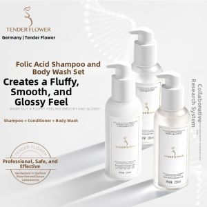 TENDERFLOWER | Unscented Oil Control Silicone-free Folic Acid Amino Acid Shampoo for Pregnancy