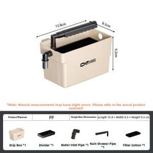 KUOTING | Automatic Wall-Mounted Aquarium Filter Oxygenation Water Purification Drip System