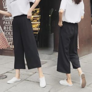 GanLai Women Short Womens Korean-Style Wide-Leg Pants Straight Slim Fit Versatile Baggy Pants High Waist Casual Pants for Students 9 Womens Fashionable Shorts