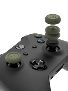 Skull & Co. ROG XBOX Savage Raven Skull Fog Mushroom Head Controller Thumbstick Caps Protection Covers for Xbox Handle