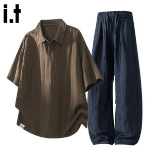 izzue | Bộ Đôi Tencel Linen Thoải Mái Cho Nam Mùa Hè