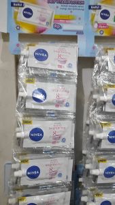 Paket Hemat Nivea Deodorant Lotion Sahet 1 Renceng isi 12