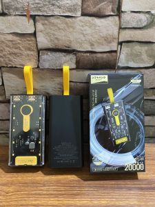 Sạc dự phòng Nhật 20000mAh 3 cổng sạc hỗ trợ sạc nhanh