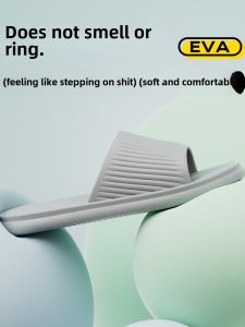 Womens Indoor Home Use Anti-Slip Bathroom Slippers Summer Open-Toe EVA Slippers Girls Home Comfortable Slippers for Men