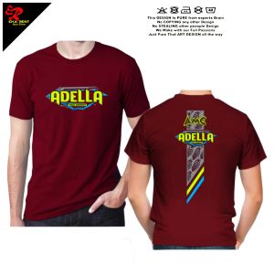 Kaos Adella Terbaru 2023 Premium Lengan Pendek