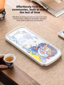 YOGEHOME | Dry Brewing Tea Tray Creative Kung Fu Tea Set