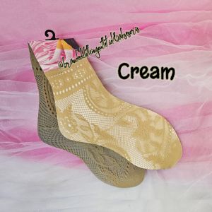 STOCKING RENDA VINTAGE / KAOS KAKI BROKAT BRUKAT / LACE NET SOCKS / FH2846
