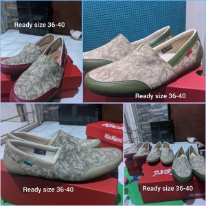 Sepatu Slop Slip On Kickers Low Cut Slip On Sepatu Wanita