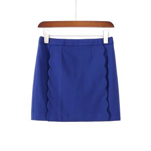 Discount Brand Womens Fashion Simple Versatile Mini Skirt Short Skirt All-Match Style Casual mid Waist Standard Fit Summer New Arrival