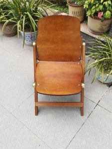 Solid Wood Folding Chair-Word Studio Chair Outdoor B & B Chair Republic of China Nostalgic Chair Classic Chair Retro Chair Coffee Shop Stool