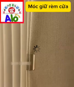 Miếng Hít Rèm Cửa Chắn Nắng Móc Vén Rèm Cửa Sổ Chốt Cửa Hít Nam Châm