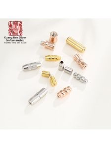 MOLORE | S925 Silver Pearl Necklace Clasp Screw Clasp Accessories
