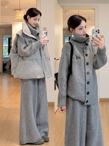 XUECAIQI | Winter Matching Outfit Set 3 Pieces