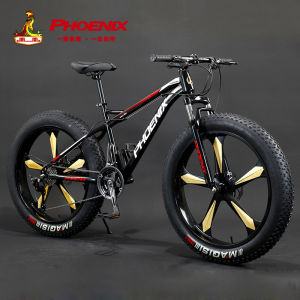 Phoenix Snowmobile ATV Mountain Bike 4.0 Oversized Wide Tire Shock Absorption Men and Women Variable Speed Off-Road Vehicle