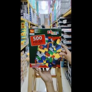 Mainan Anak BALOK SUSUN 500 PCS Mainan Edukasi Building Block Balok Susun