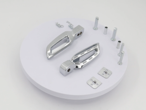 A Pair Rear Foot Pegs Aluminum Alloy Rear Footstep For Honda Yamaha Universal Durable Strong Footrest Motorcycle Accessories