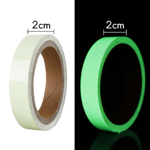 Luminous Green Fluorescent Tape Stairway Stage Positioning Adhesive Tape Self-Luminous Glowing Strip for Business Supplies