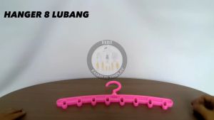 Hanger 8 Lubang Warna / Hanger Sisir Plastik