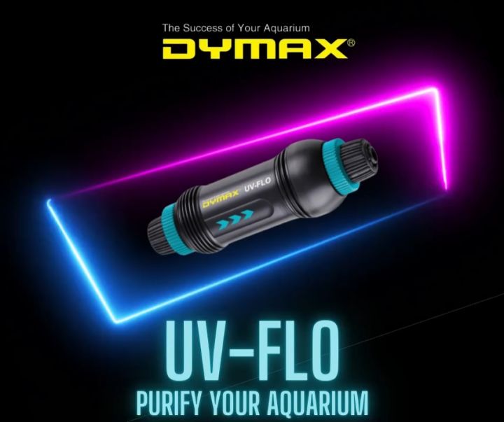 DYMAX UV-FLO 5W (12/16mm) - Efficient UV Sterilizer for Aquariums ...