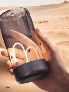 การออกแบบแม่เหล็กชาร์จ USB นวนิยาย 1 นวน่าสนใจ ไฟกลางคืน LED กลางแจ้งแบบพกพาและเป็นมิตรกับสิ่งแวดล้อม ของขวัญคริสต์มาส